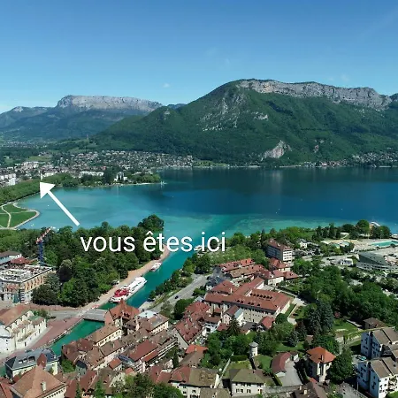 Moderne, Place Parking Prive, Emplacement Ideal A 100 M Du Lac. * Annecy